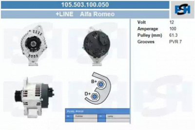 CV PSH 105503100050 -  
